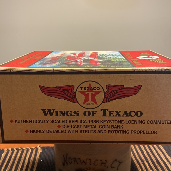 Texaco De-Cast Metal Coin Bank - Picture 2 of 4